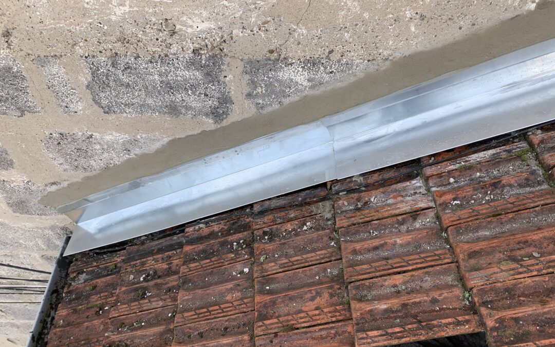 Réfection de solin en zinc : chantier complet par Omavar